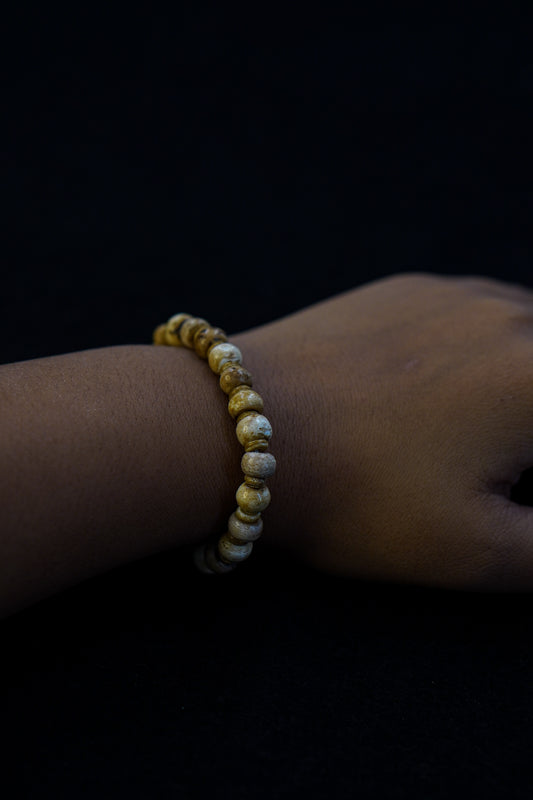 Natural Elegance: Handmade Bone Bracelets Collection
