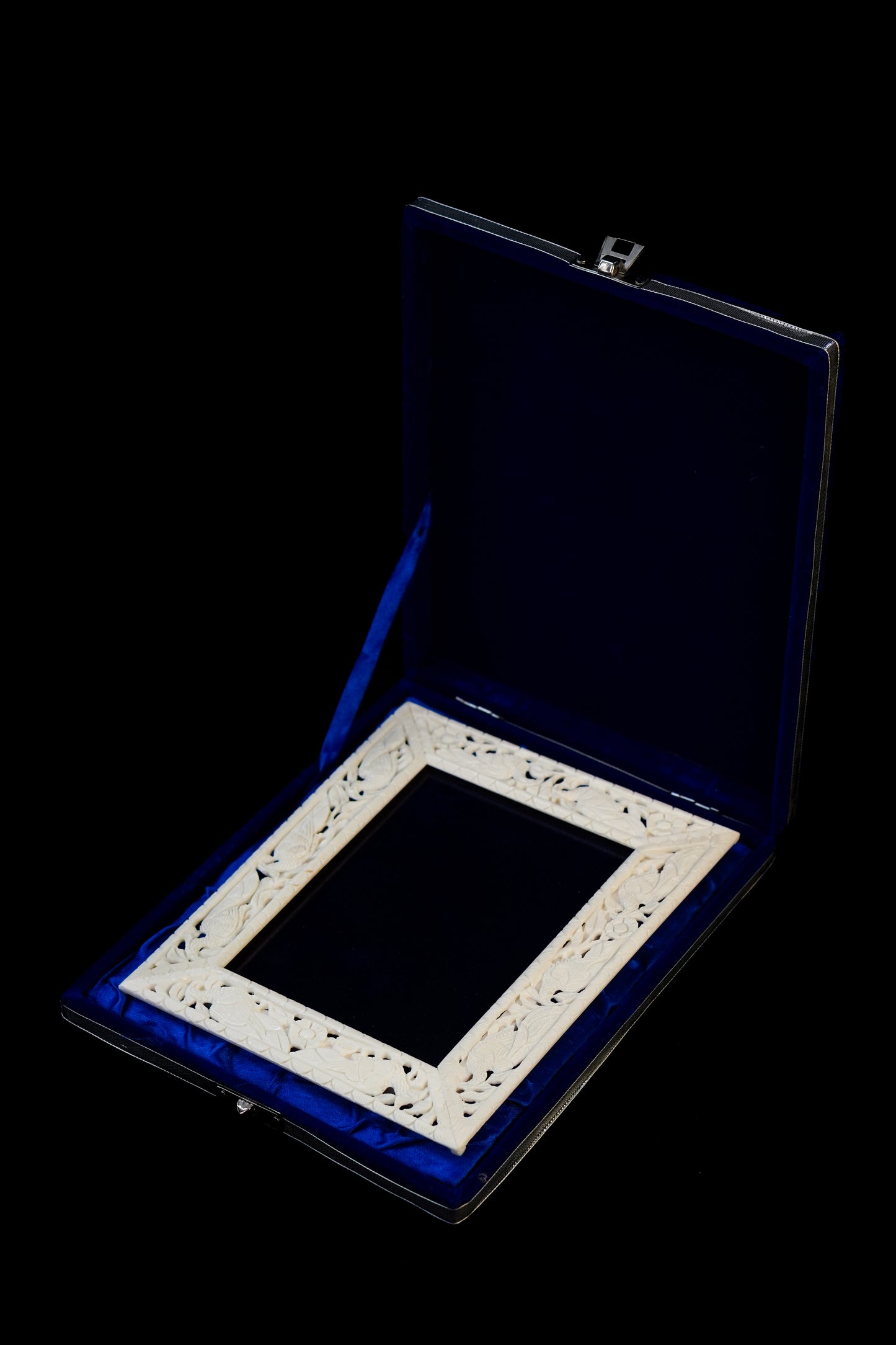 American Picture Frames | BoneCrafted Handmade Carved Photo Frame