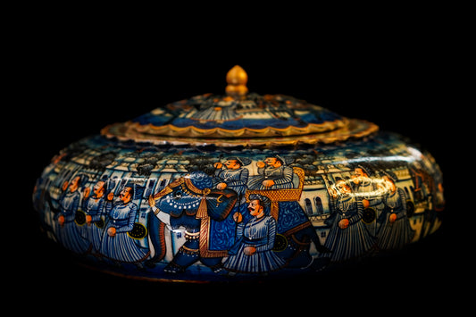 Timeless Treasures: Handcrafted Ancient Pottery Box