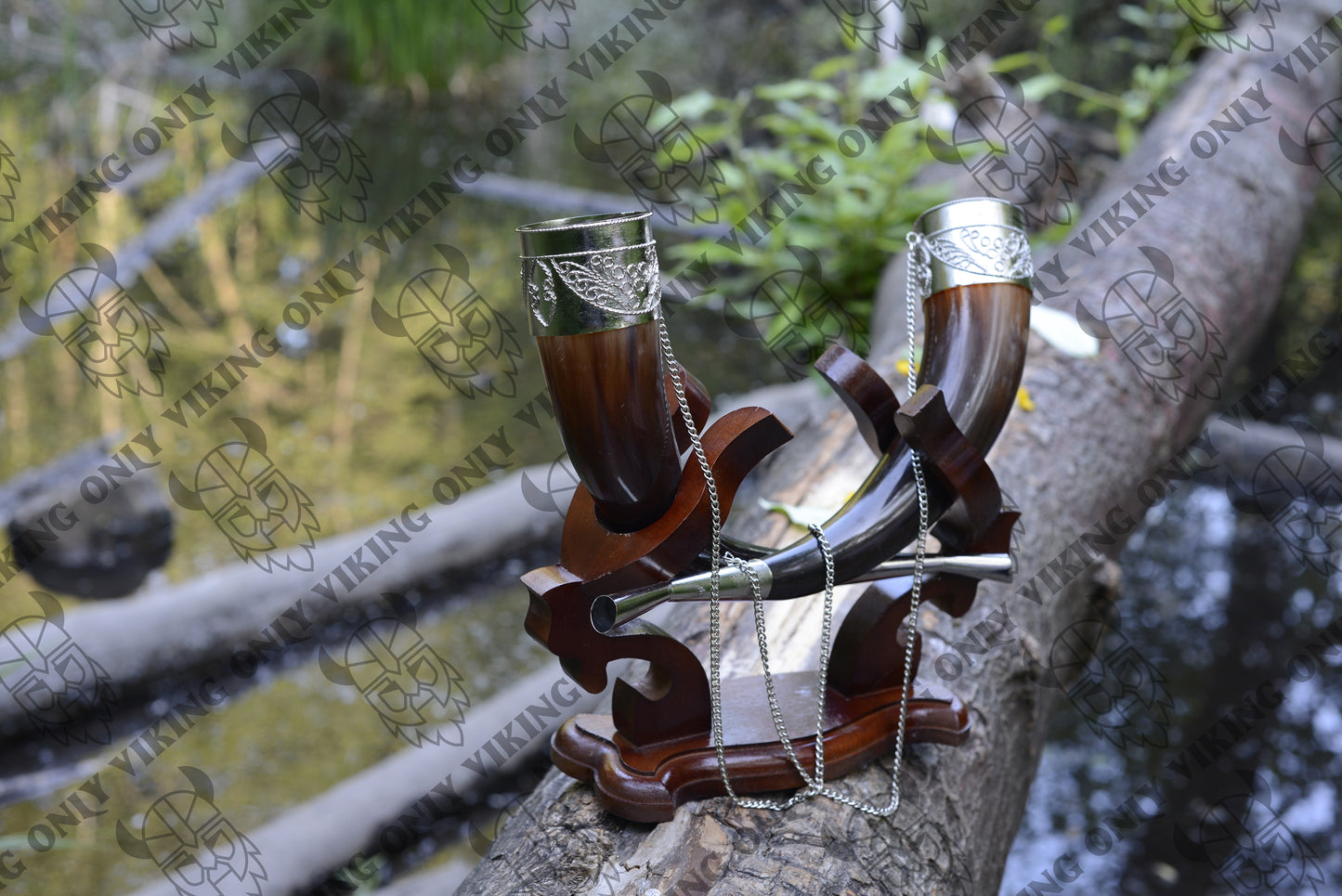 Viking Drinking Horn Authentic Viking Wedding Gift | Groomsmen's Bridesmaid Gift