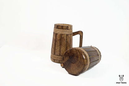 The Wooden Viking Tankard | Viking Culture