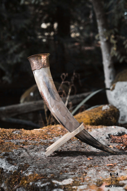 Viking Drinking Horn Authentic Viking Wedding Gift | Groomsmen's Bridesmaid Gift