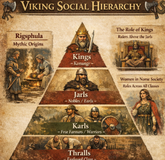 Who Were the Thralls, Karls, and Jarls in Viking Social Hierarchy?