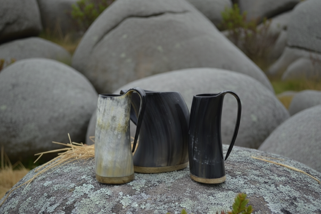 SKÅL! Drink Like a Viking.

Norse Heritage. Your New Drinking Vessel.

Ancient Tradition. Modern Feast.

The Authentic Mead Cup.
