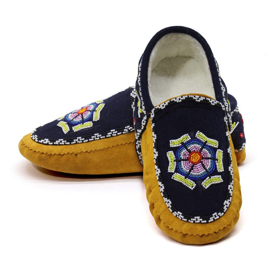 Wholesale Beaded Handmade Moccasins beaded moccasins with Intricate beadwork | OnlyViking