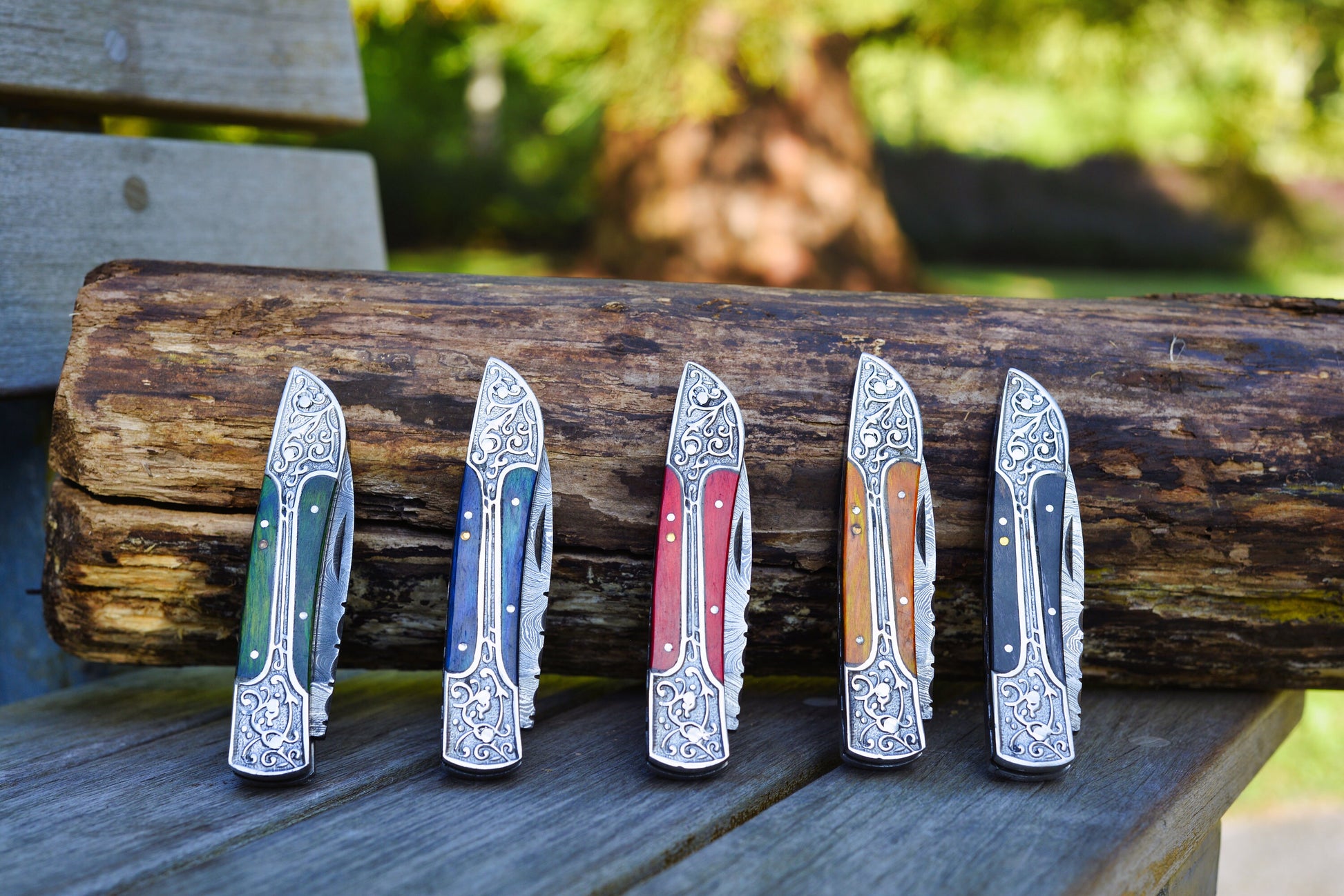 Damascus Swiss Army Knife Material Victorinox Companion Damast